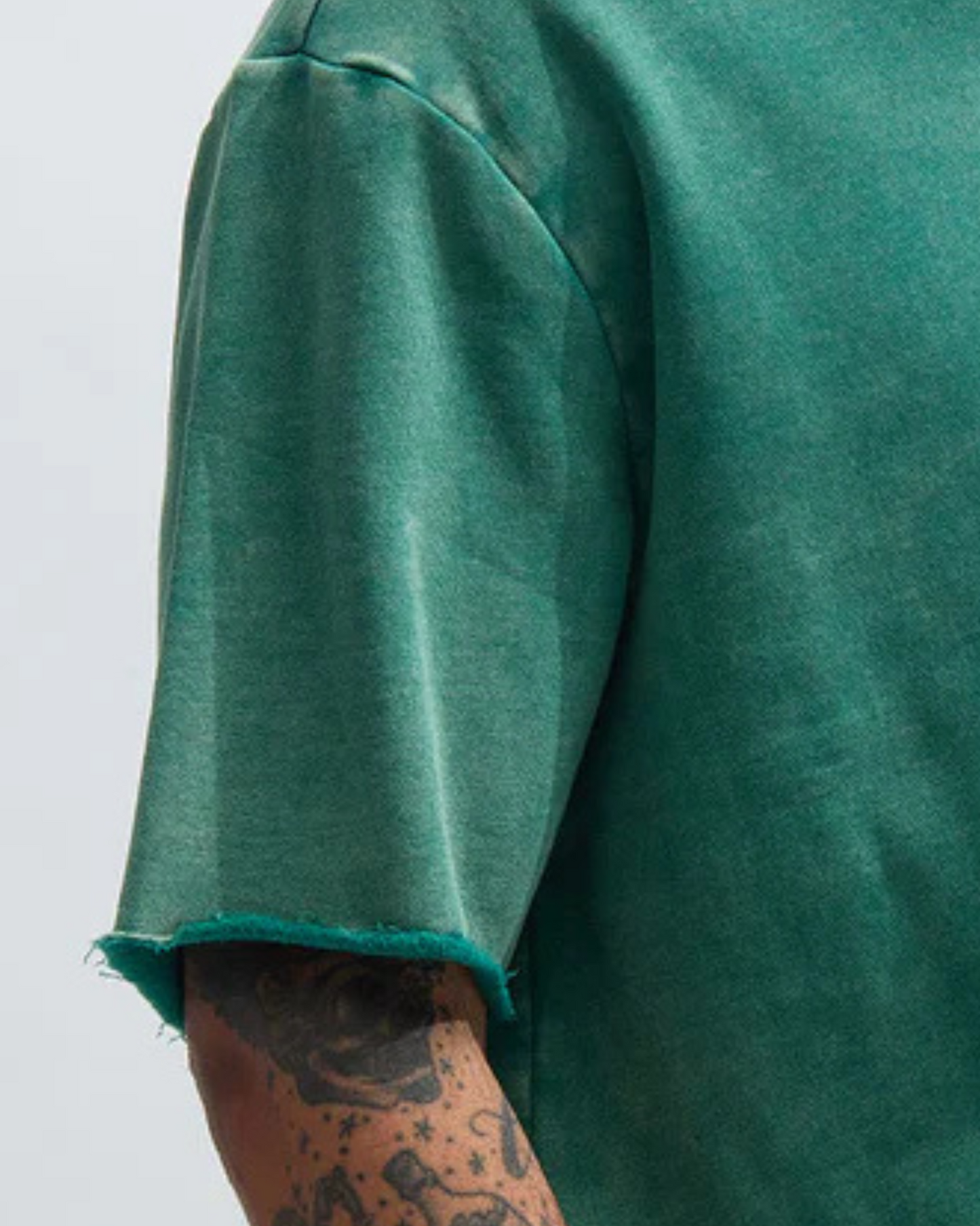 Yawd Man (Jamaica) Washed Boxy Cropped Tshirt