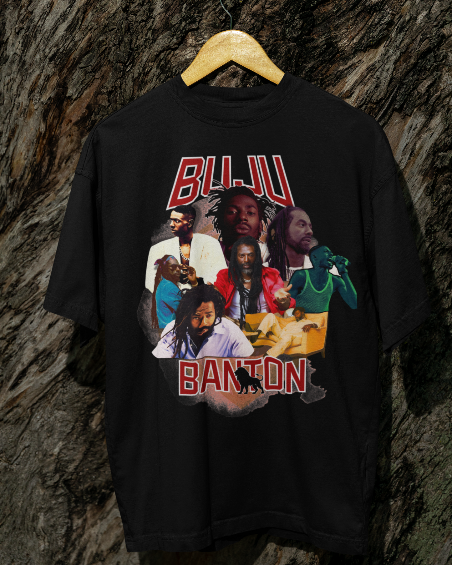 Buju Banton Tribute oversized tshirt