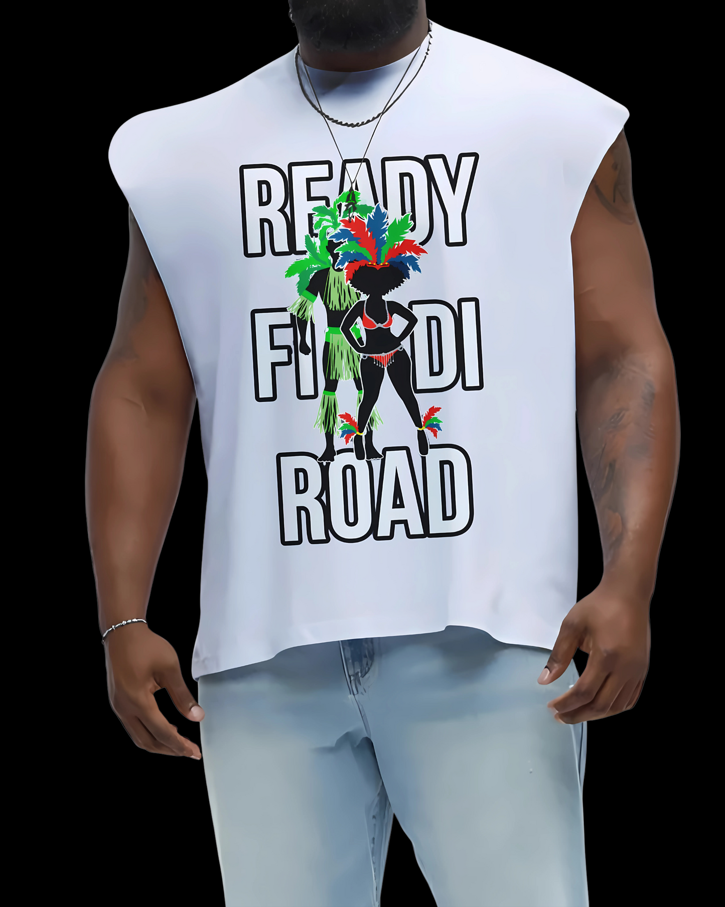 Ready Fi Di Road (Carnival) Muscle Tshirt