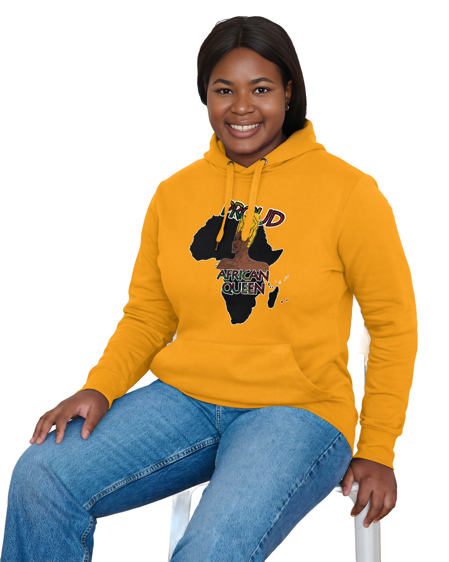 Proud African Queen hoodie
