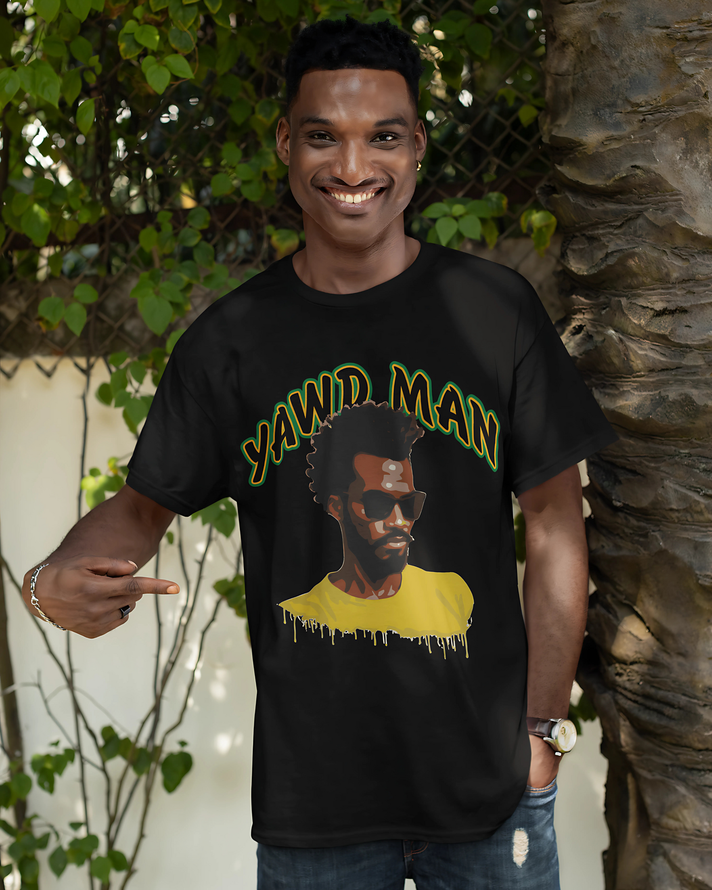 Yawd Man Remix (Jamaica) tshirt