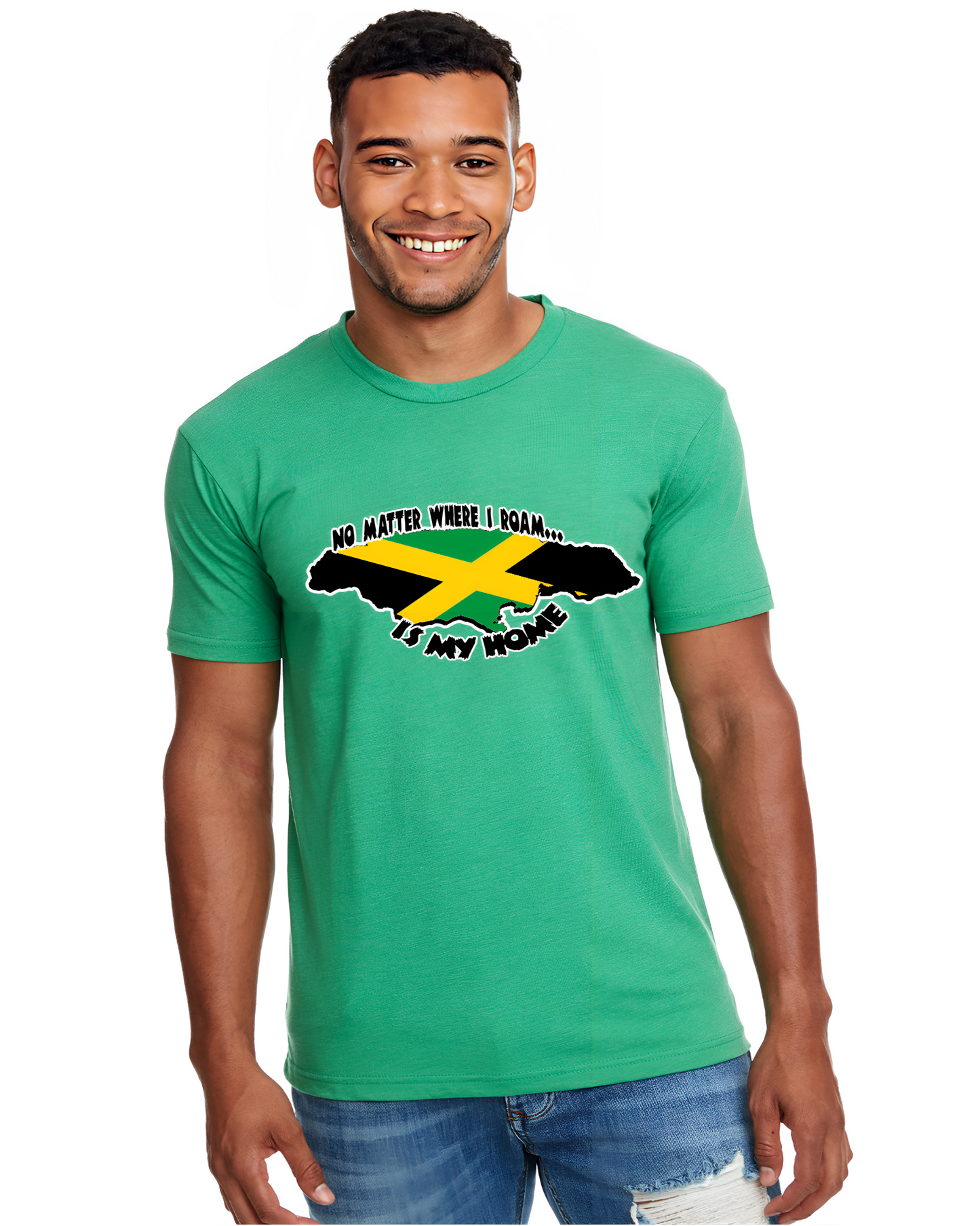 No Matter Where I Roam (Jamaica) t-shirt