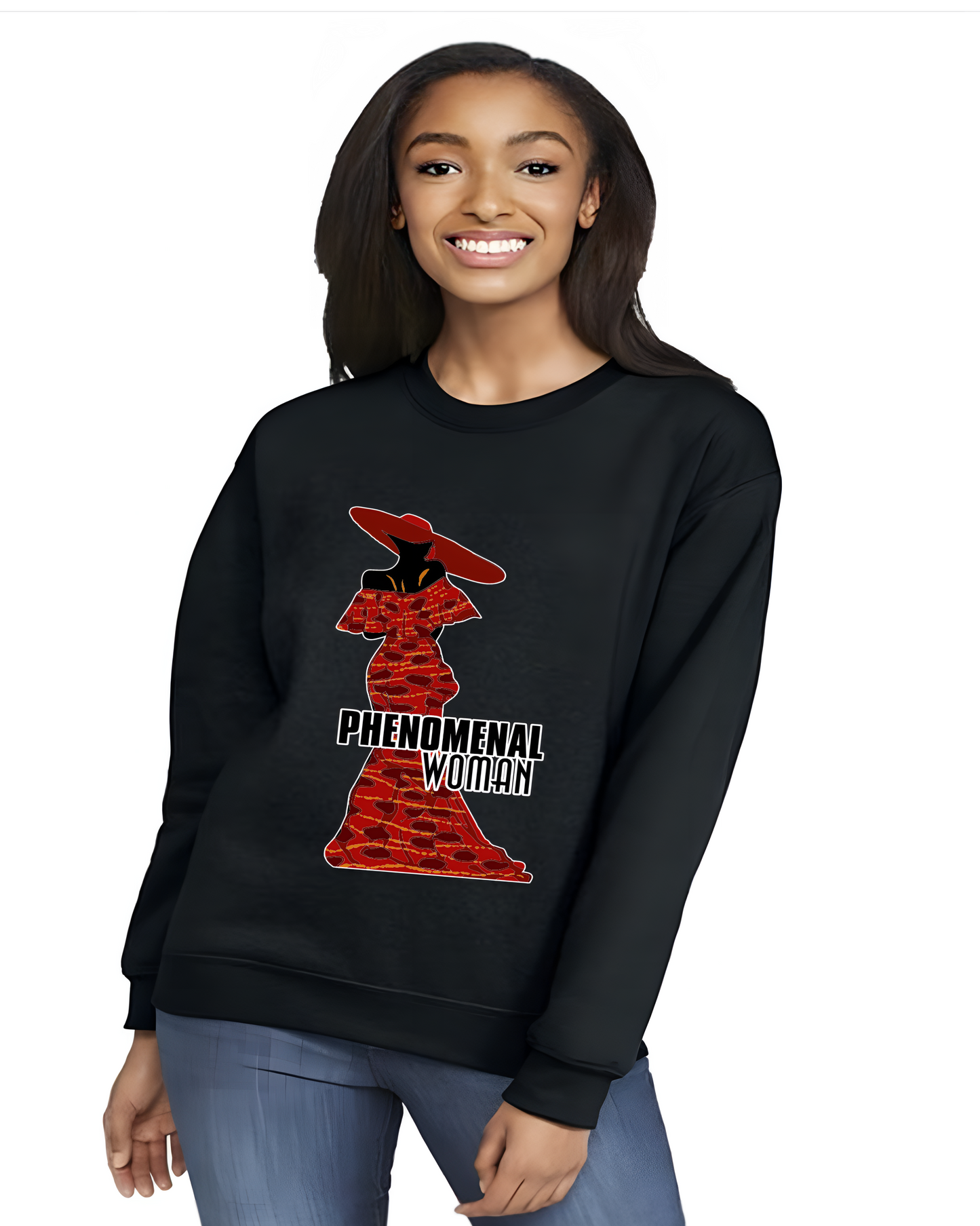 Phenomenal Woman crewneck sweatshirt