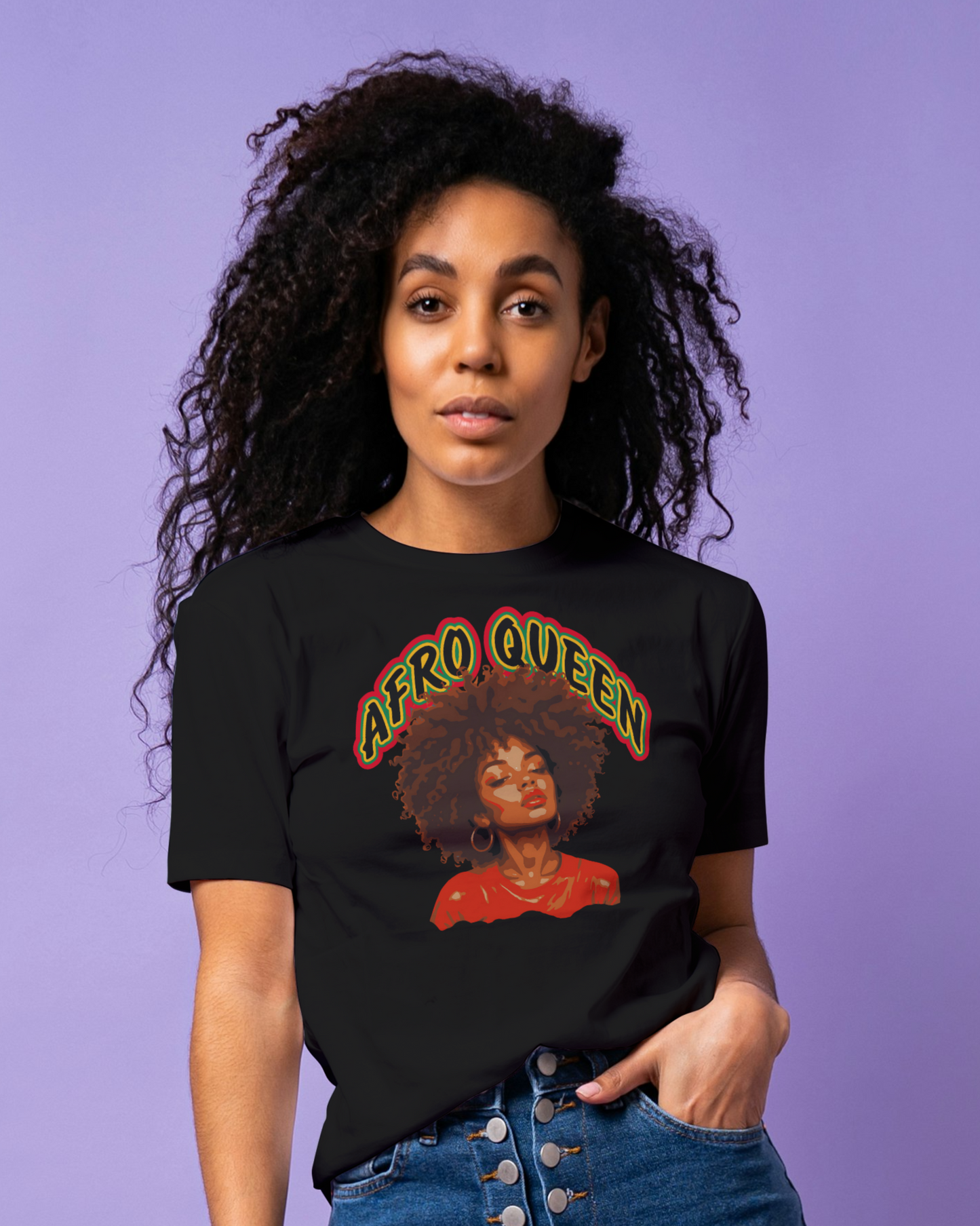 Afro Queen tshirt