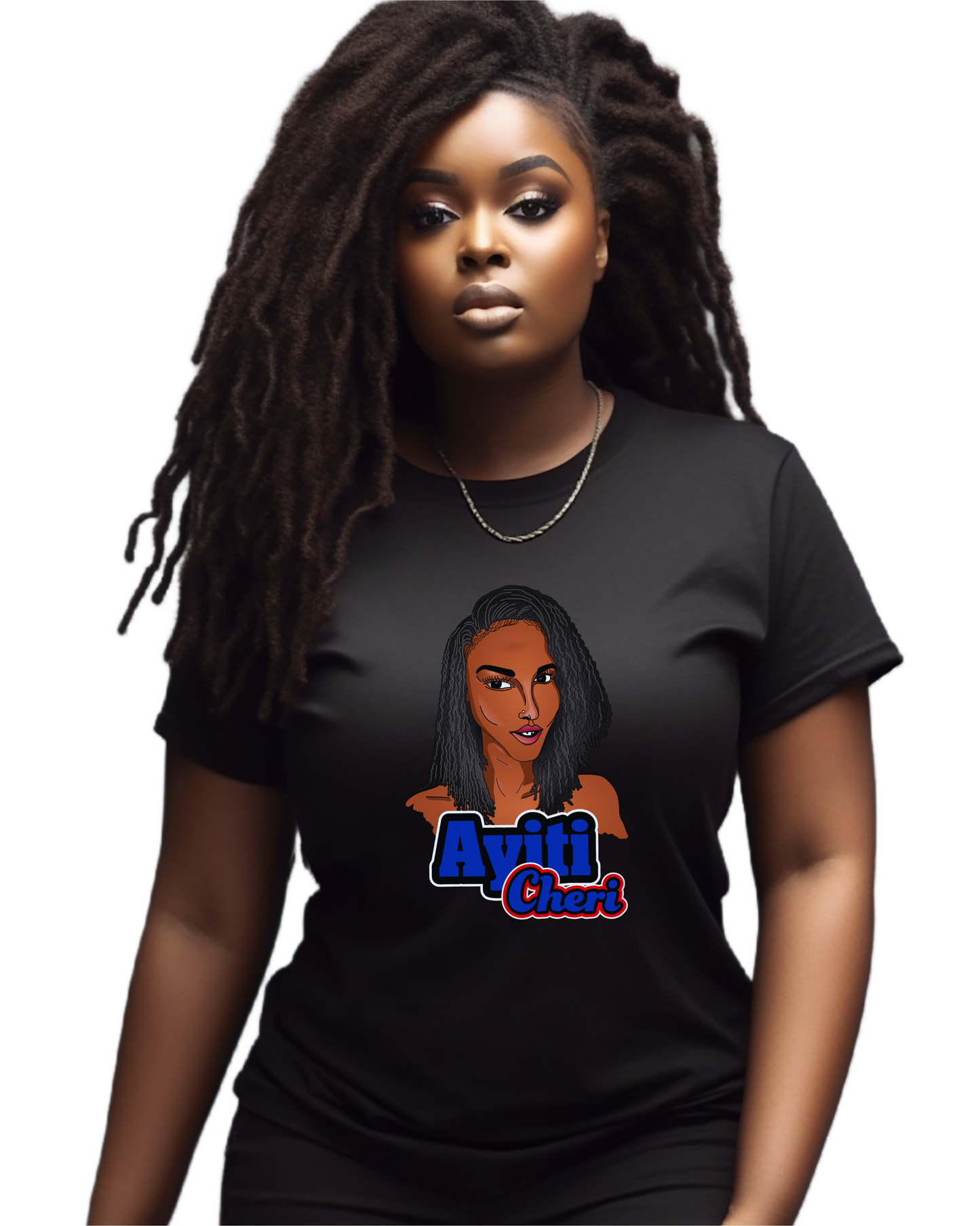 Ayiti Cheri (woman) - Haiti t-shirt