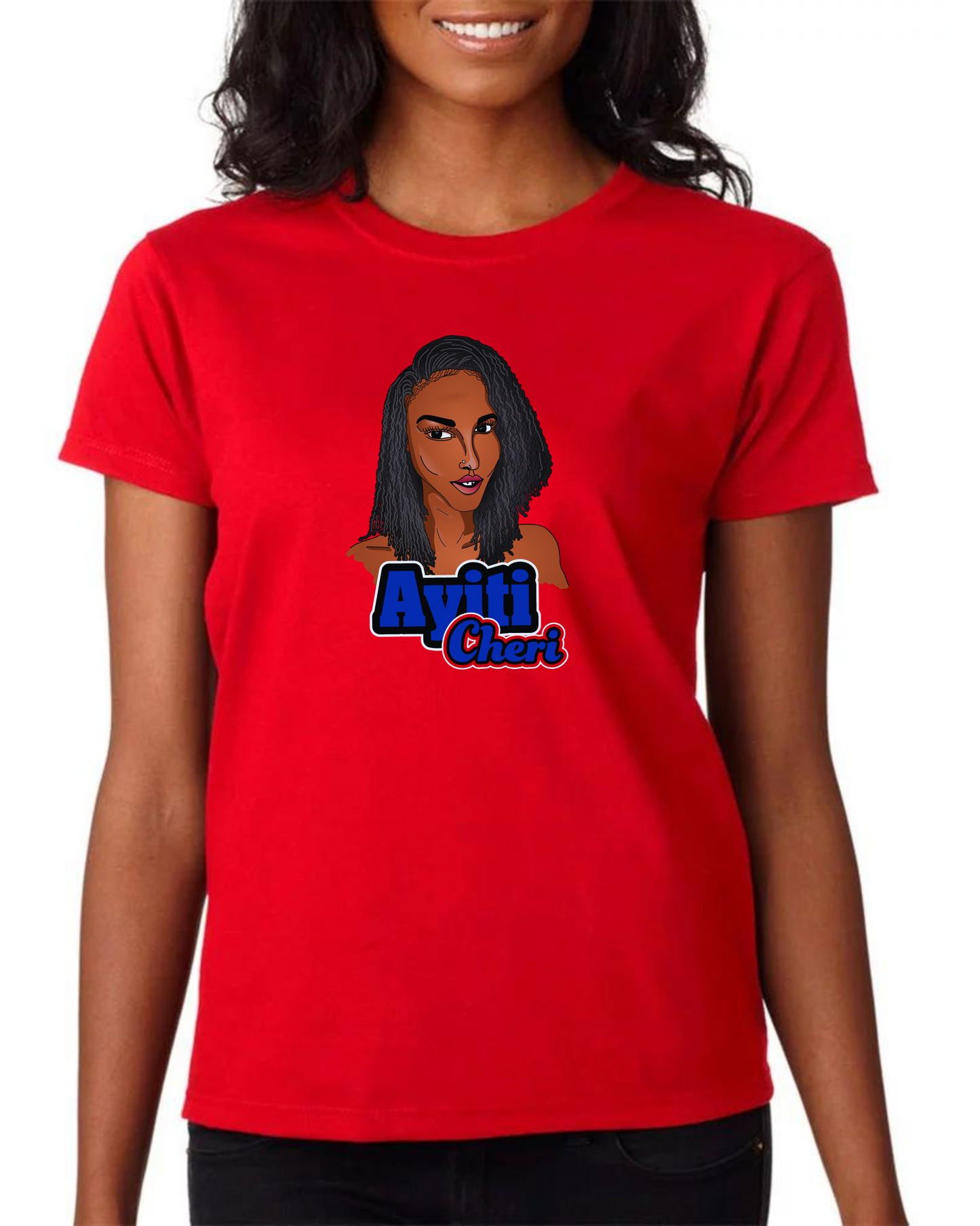 Ayiti Cheri (woman) - Haiti t-shirt