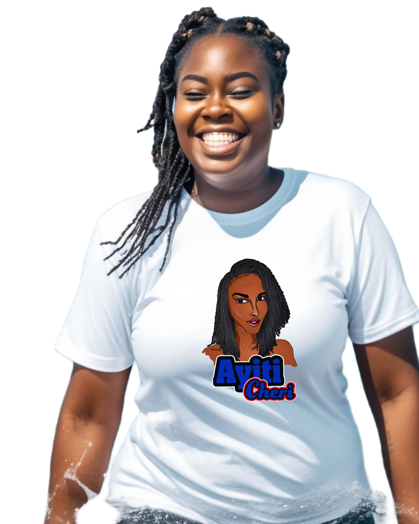 Ayiti Cheri (woman) - Haiti t-shirt