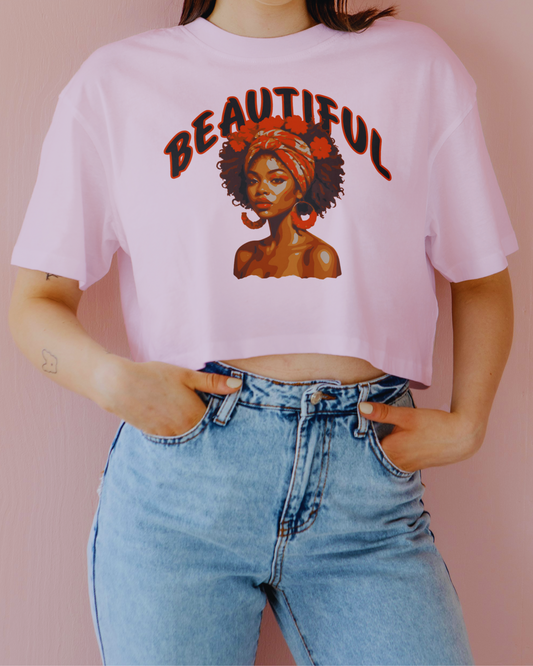 BEAUTIFUL Oversized cropped top