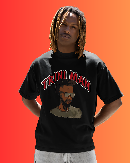 Trini Man Oversized tshirt