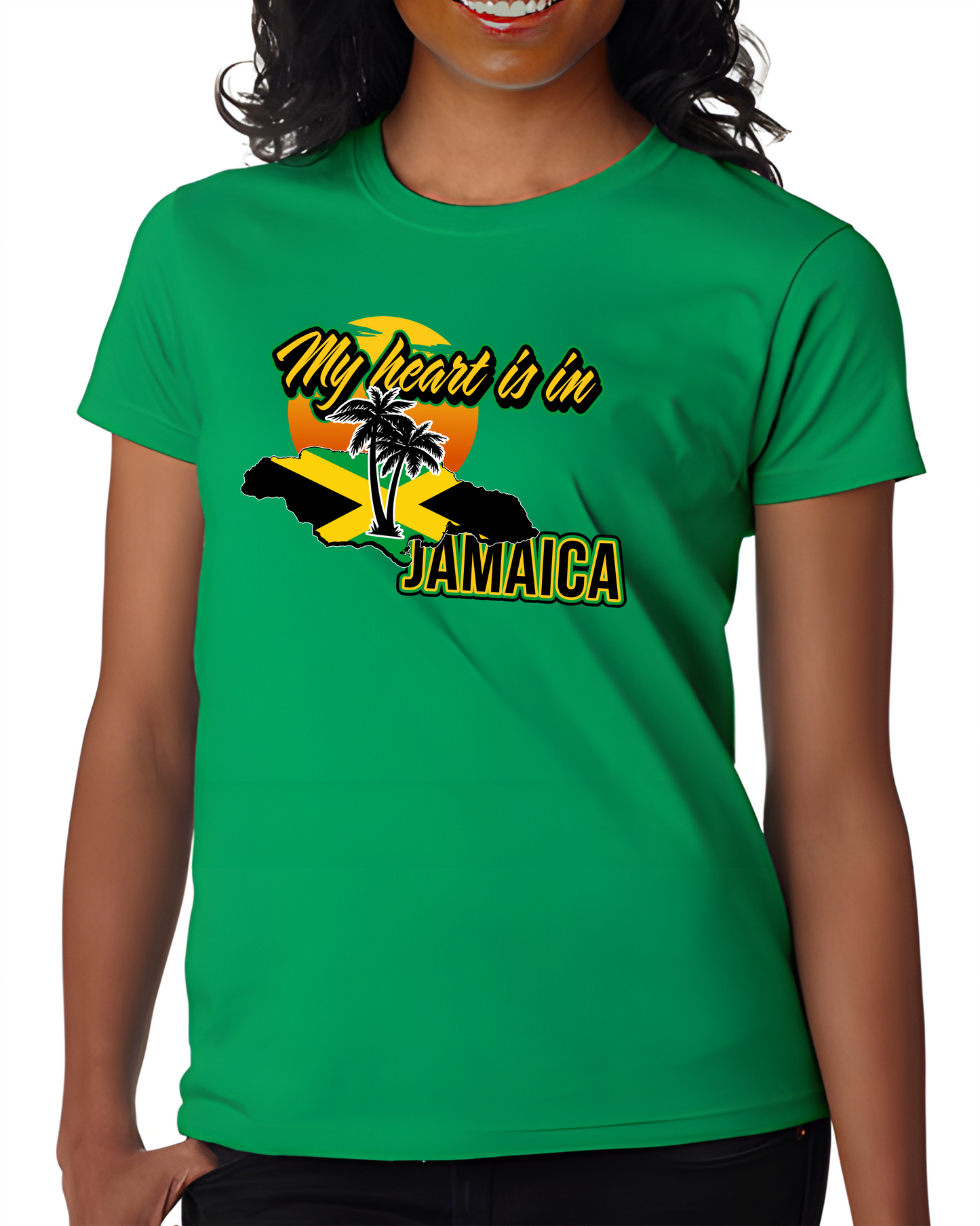 My Heart Is In Jamaica t-shirt