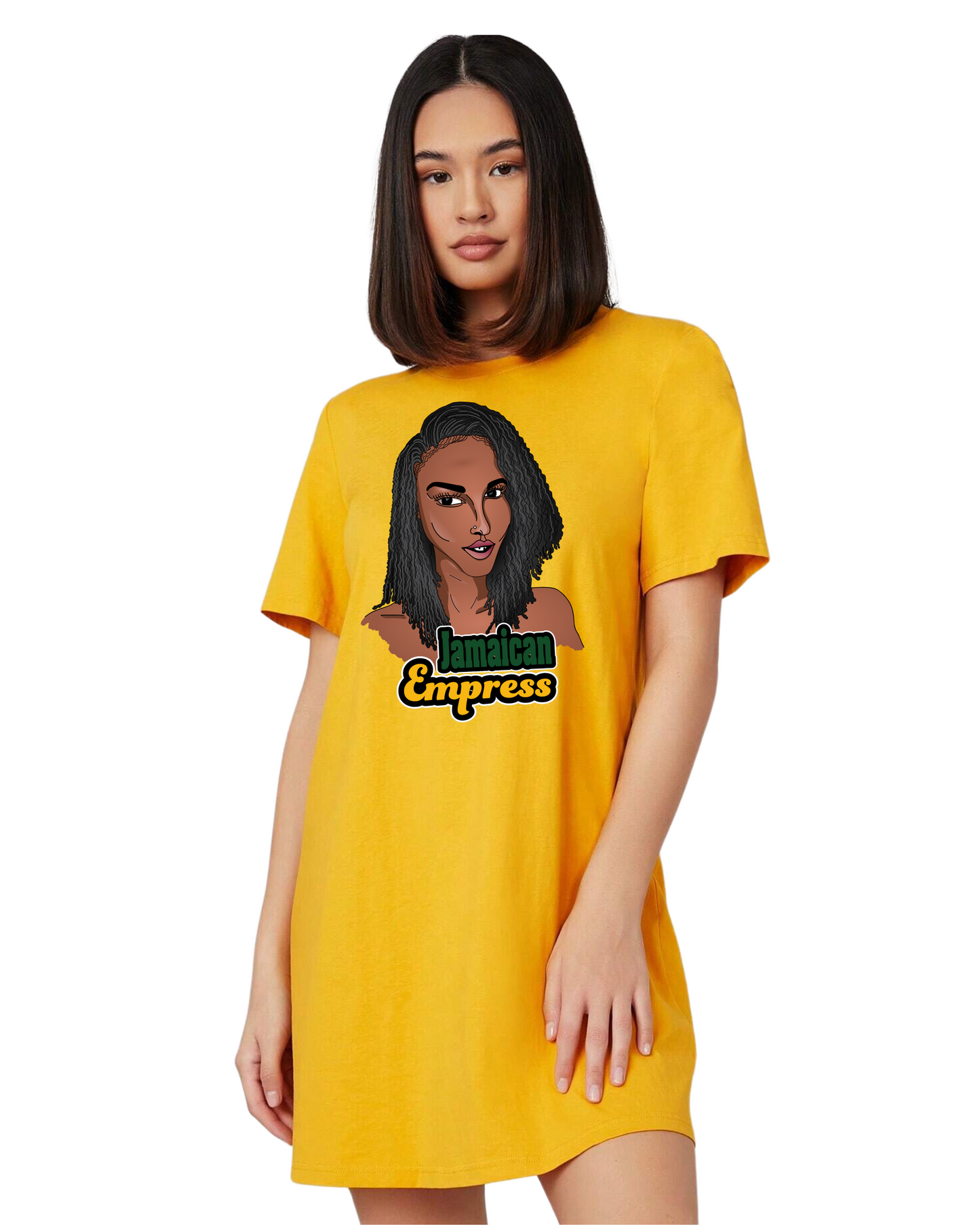 Jamaican Empress t-shirt dress