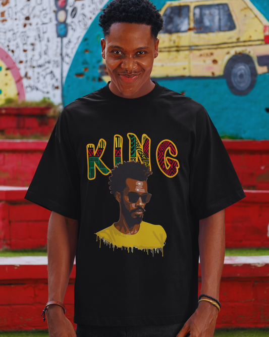 King boxy cropped tee