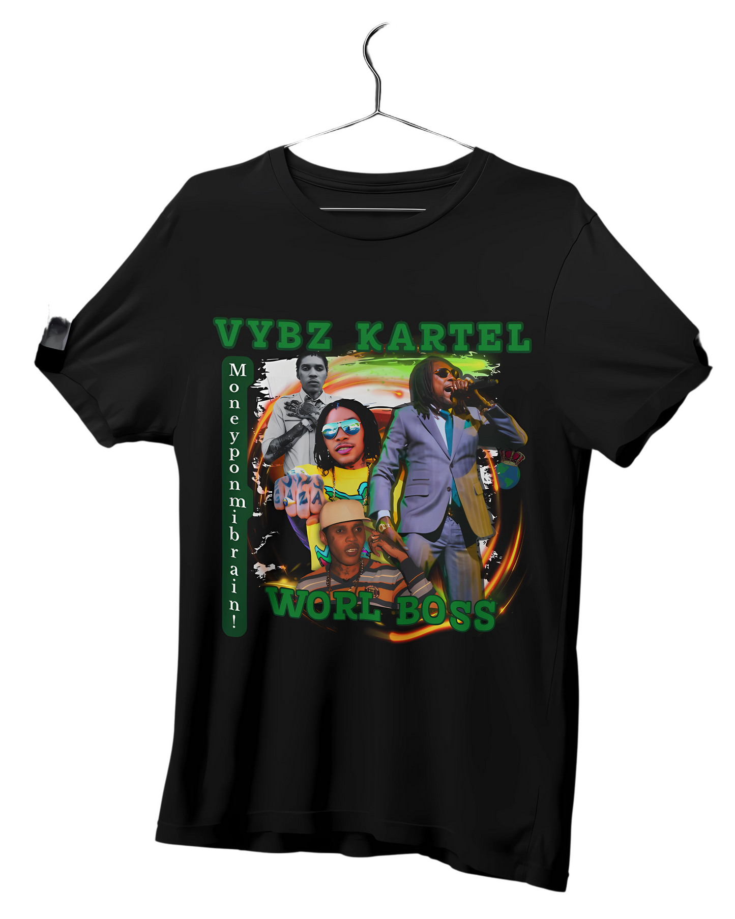 Vybz Kartel Tribute relaxed fit tshirt