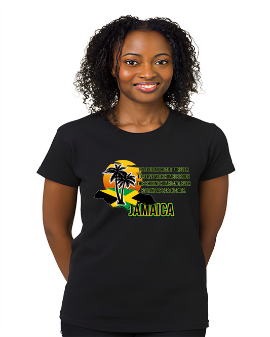 I Pledge My Heart Forever (Jamaica) t-shirt