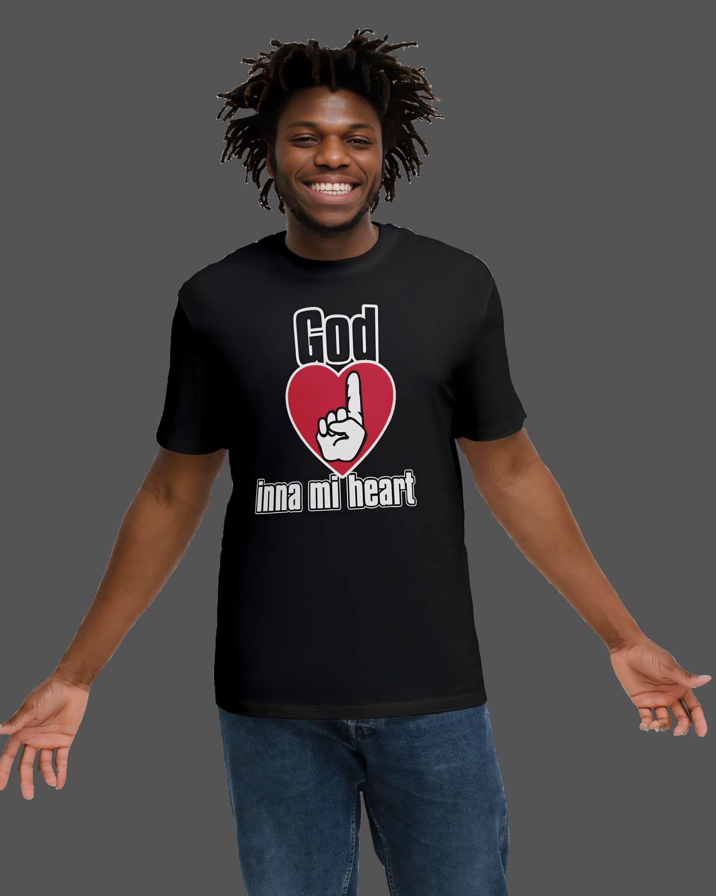 God Inna Mi Heart t-shirt