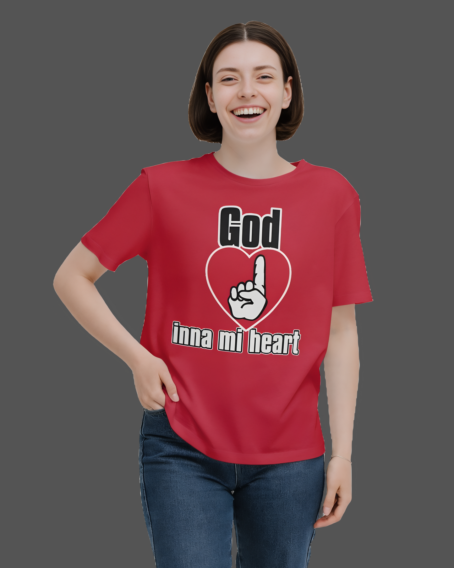 God Inna Mi Heart t-shirt
