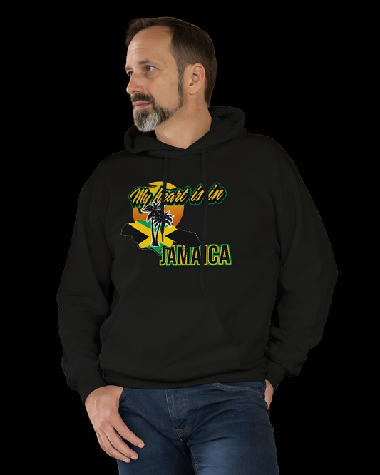 My Heart Is In Jamaica hoodie