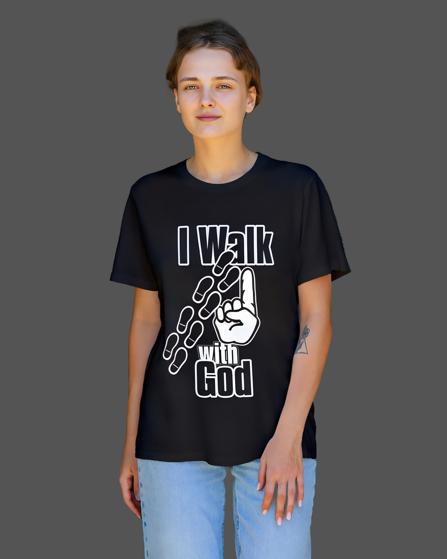 I Walk With God t-shirt