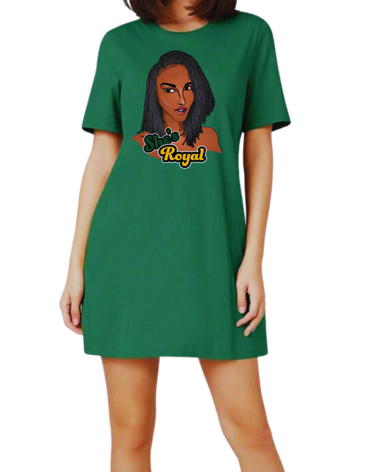 She's Royal t-shirt dress