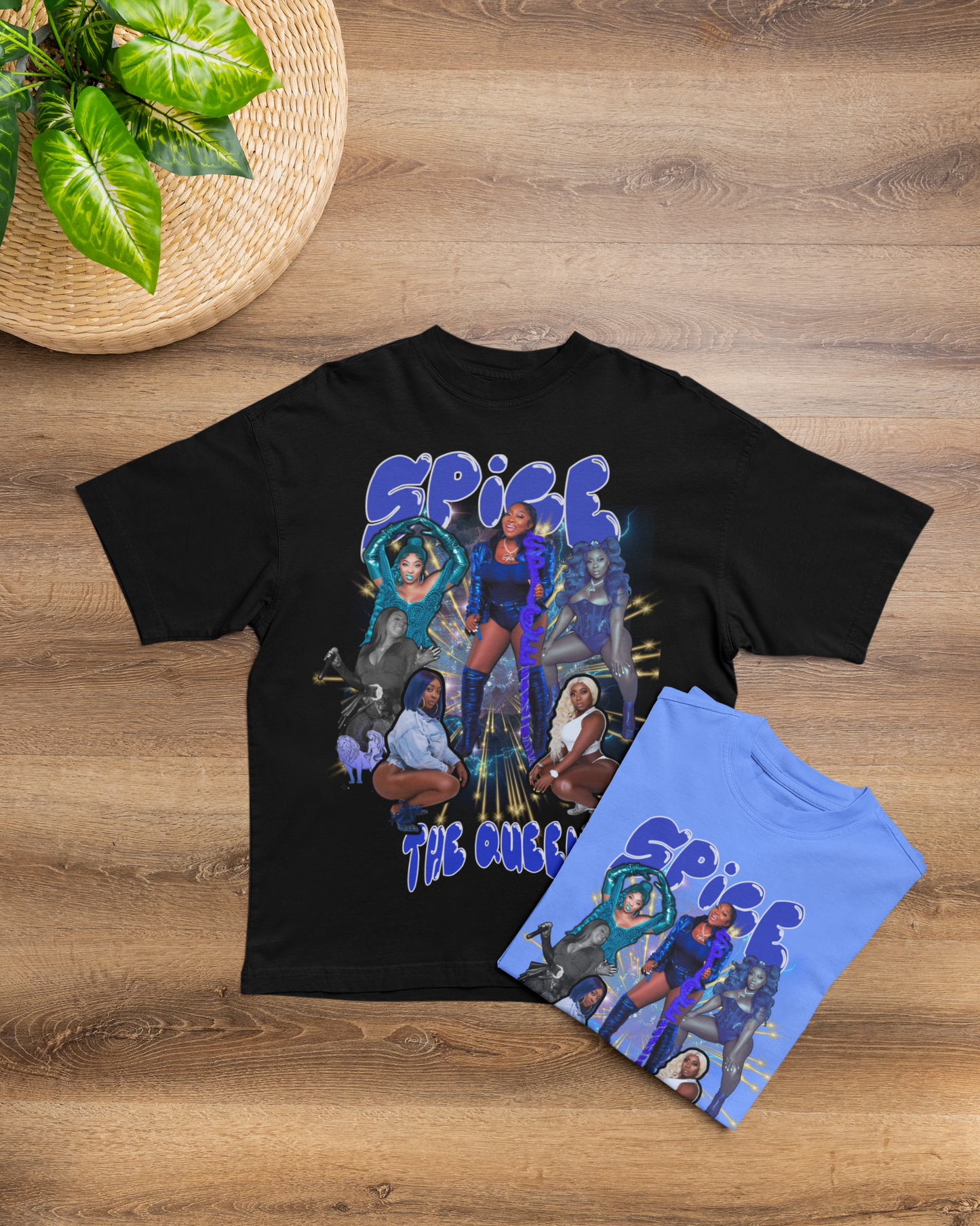 Spice The Queen Tribute oversized tshirt