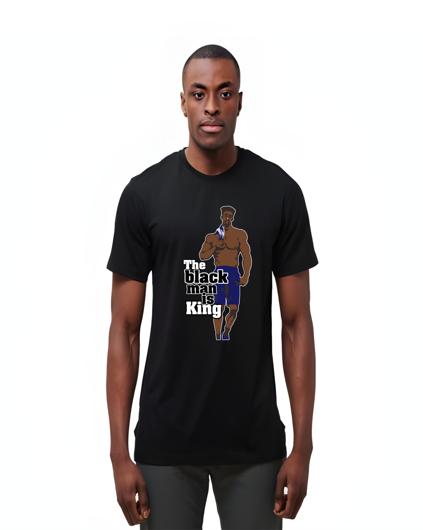 The Black Man Is King t-shirt