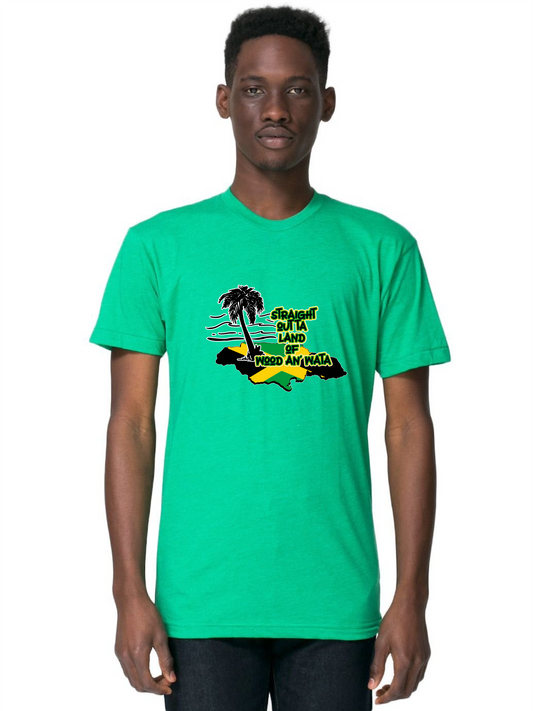 Straight Outta Land of Wood An Wata (Jamaica) t-shirt