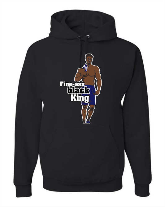 Fine-Ass Black King hoodie