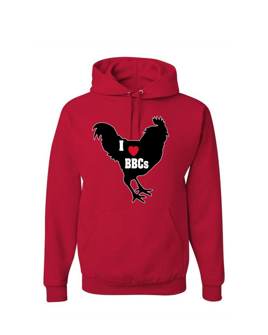 I Love BBCs hoodie