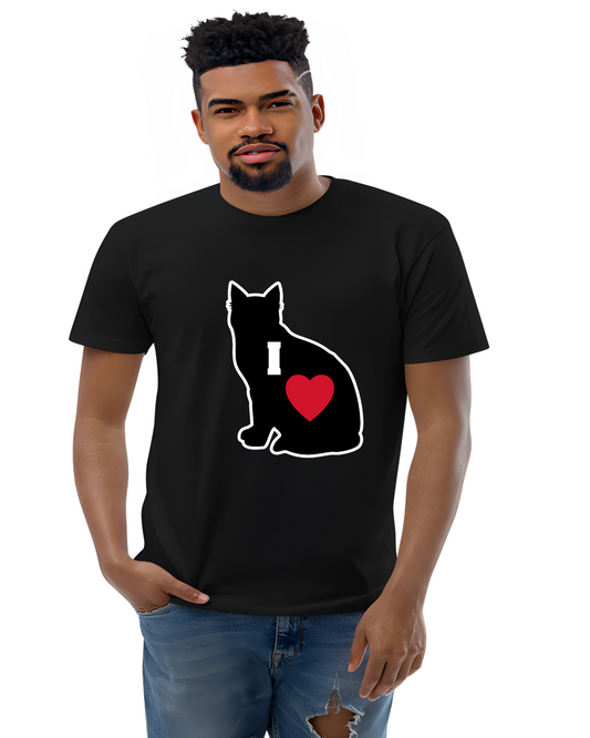 I Love Black Cat t-shirt
