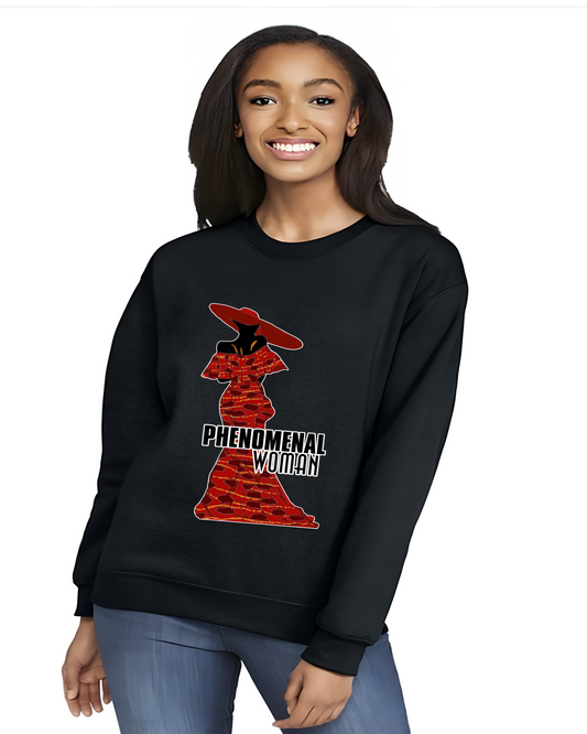 Phenomenal Woman crewneck sweatshirt