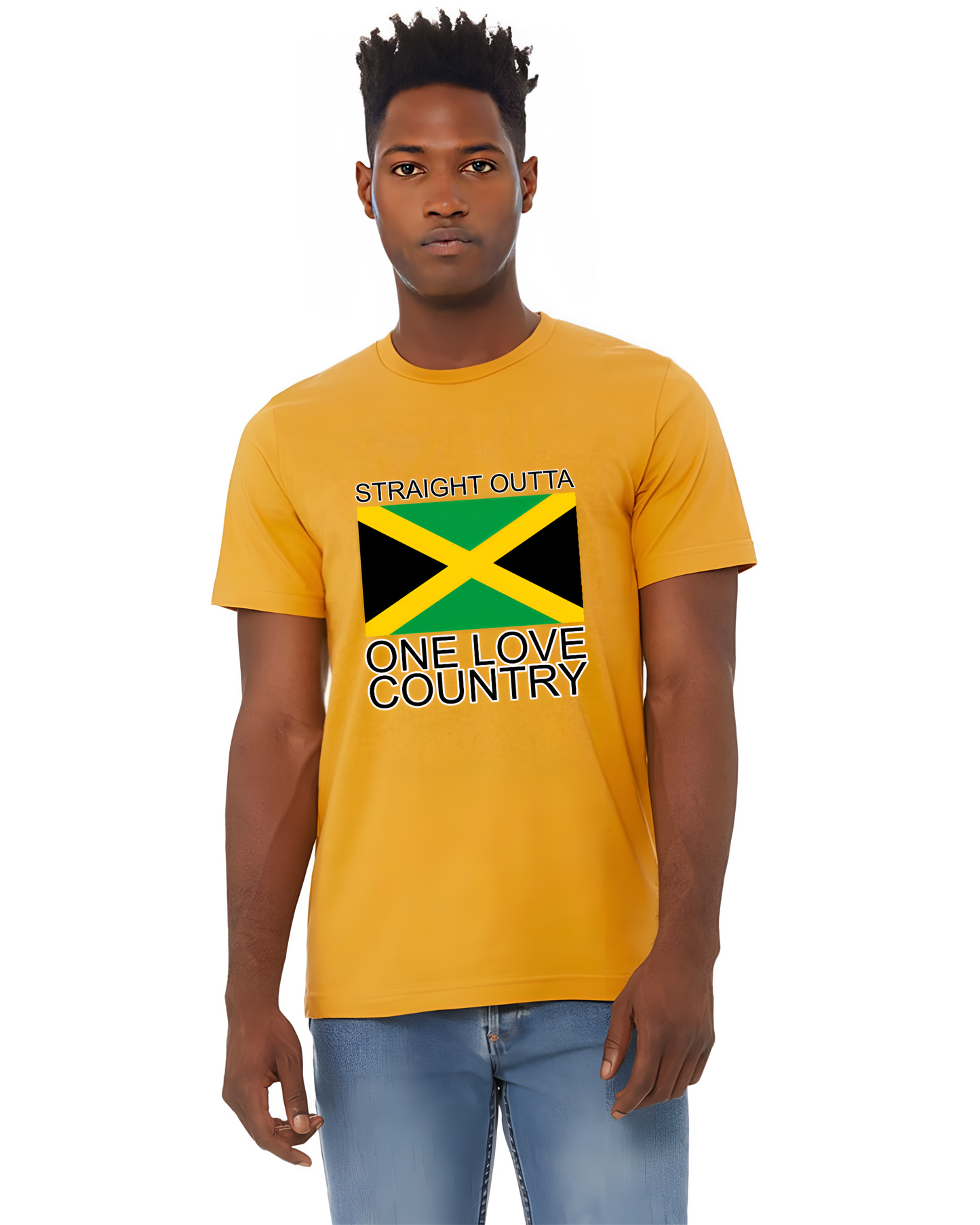 Straight Outta One Love Country Tshirt