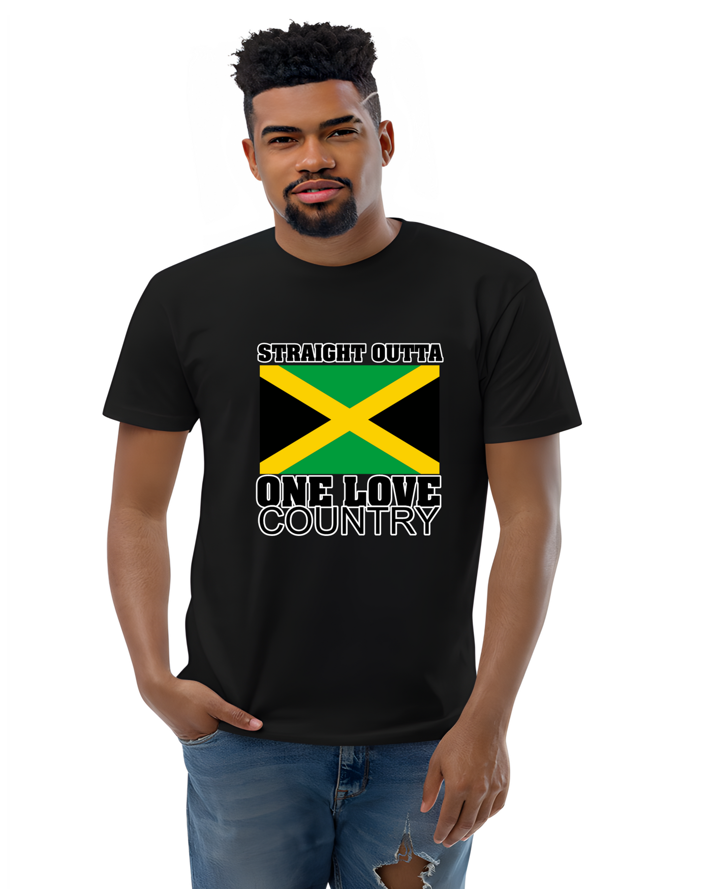 Straight Outta One Love Country Tshirt