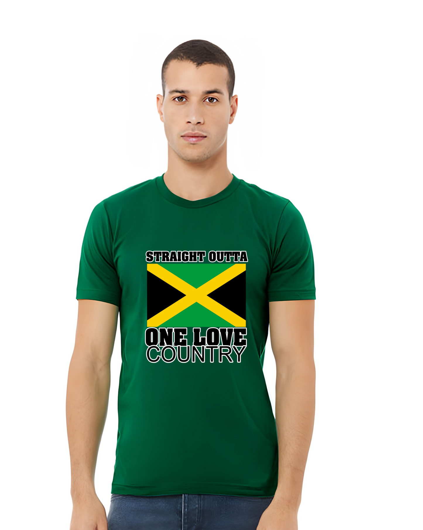 Straight Outta One Love Country Tshirt