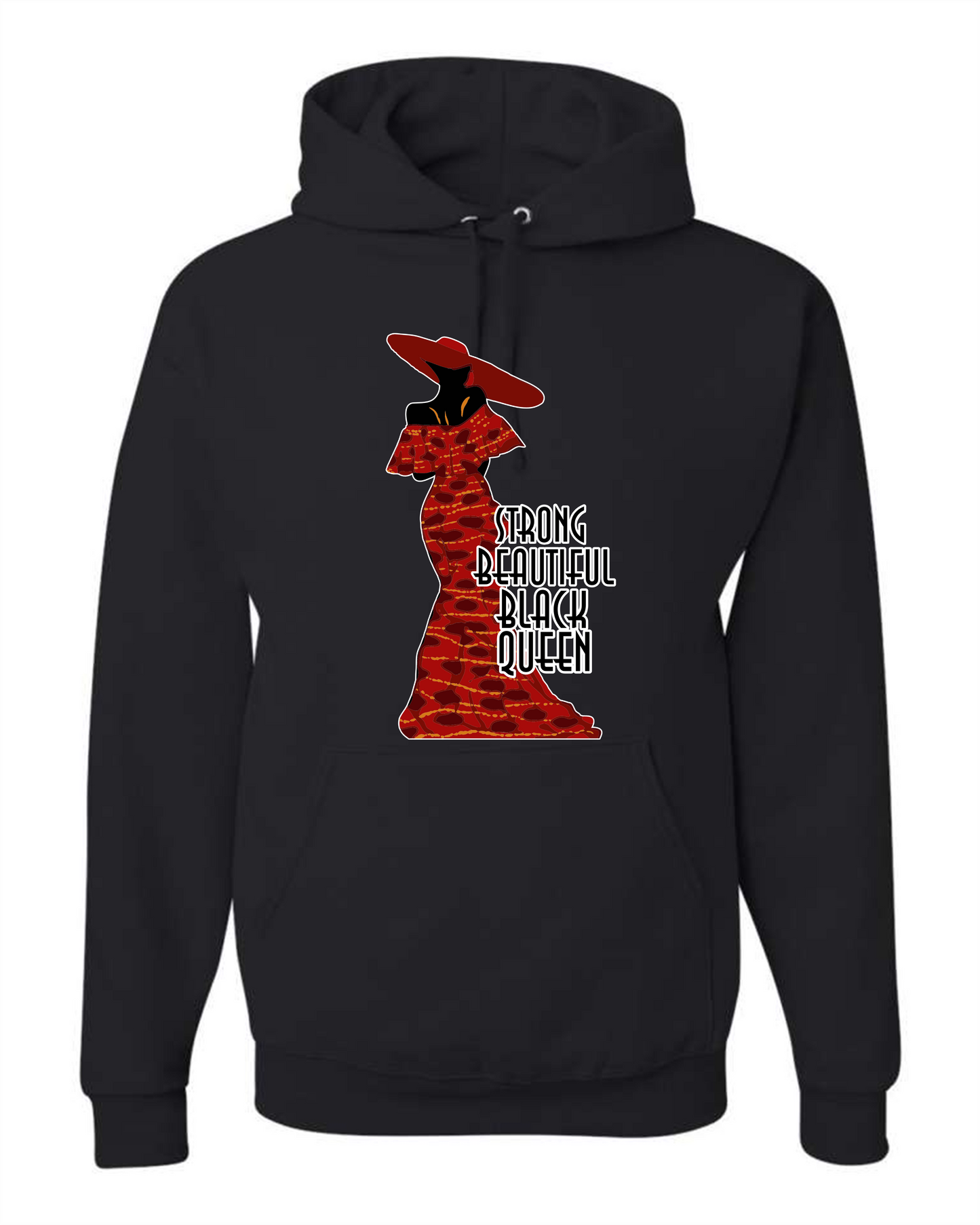 Strong Beautiful Black Queen hoodie