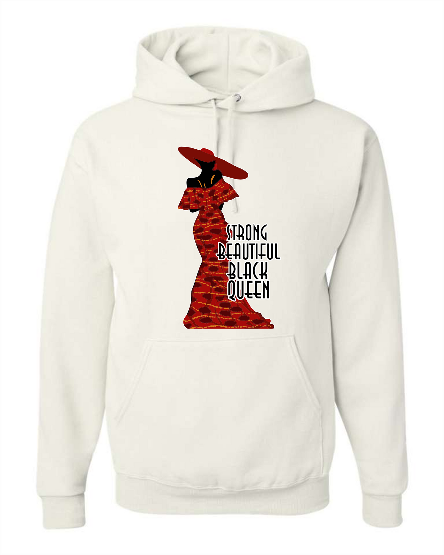 Strong Beautiful Black Queen hoodie