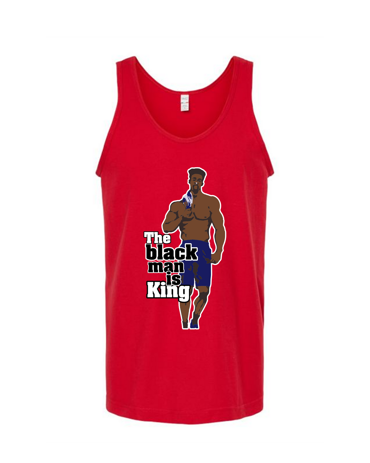 The Black Man Is King tank top