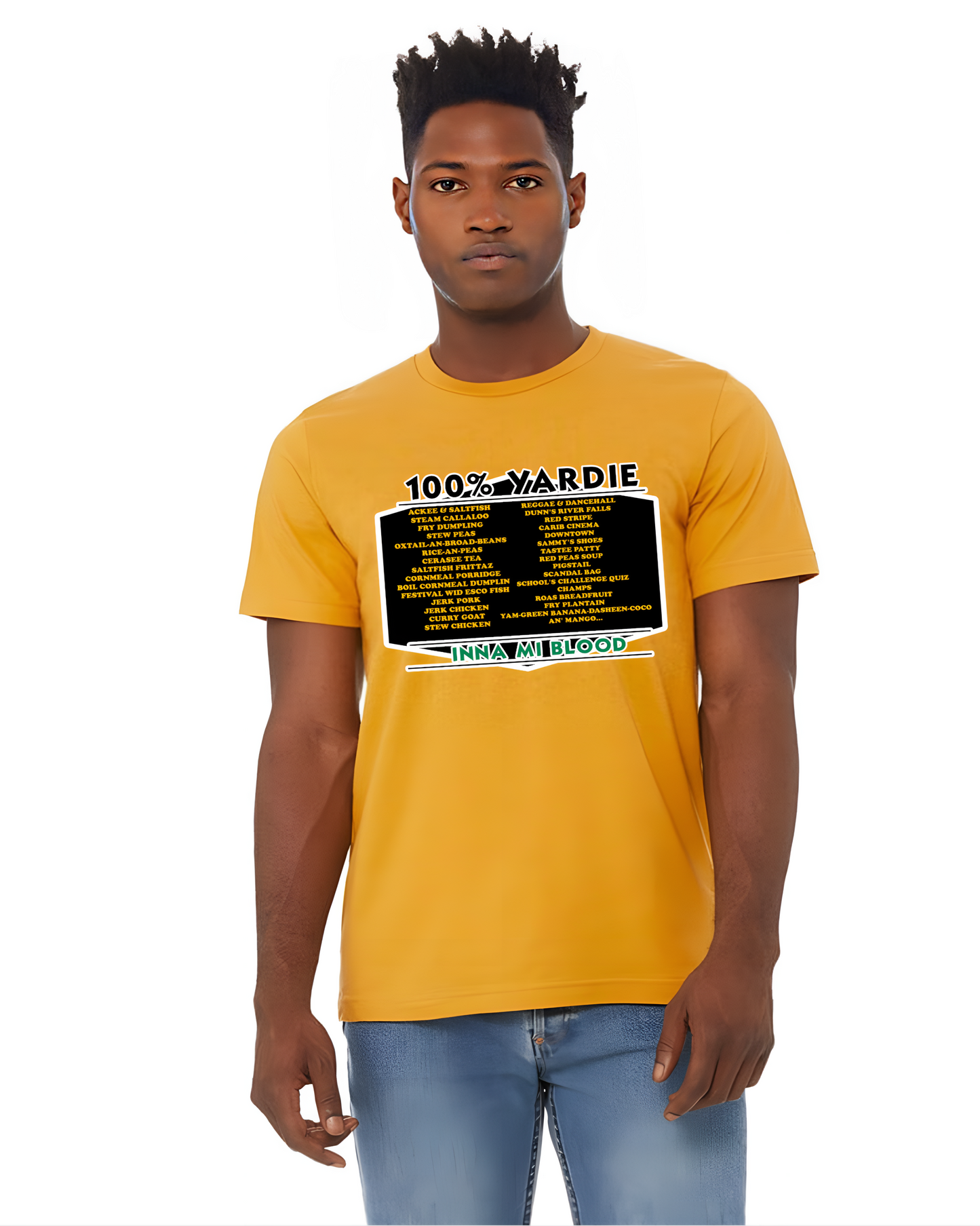 100% Yardie (Jamaica) t-shirt